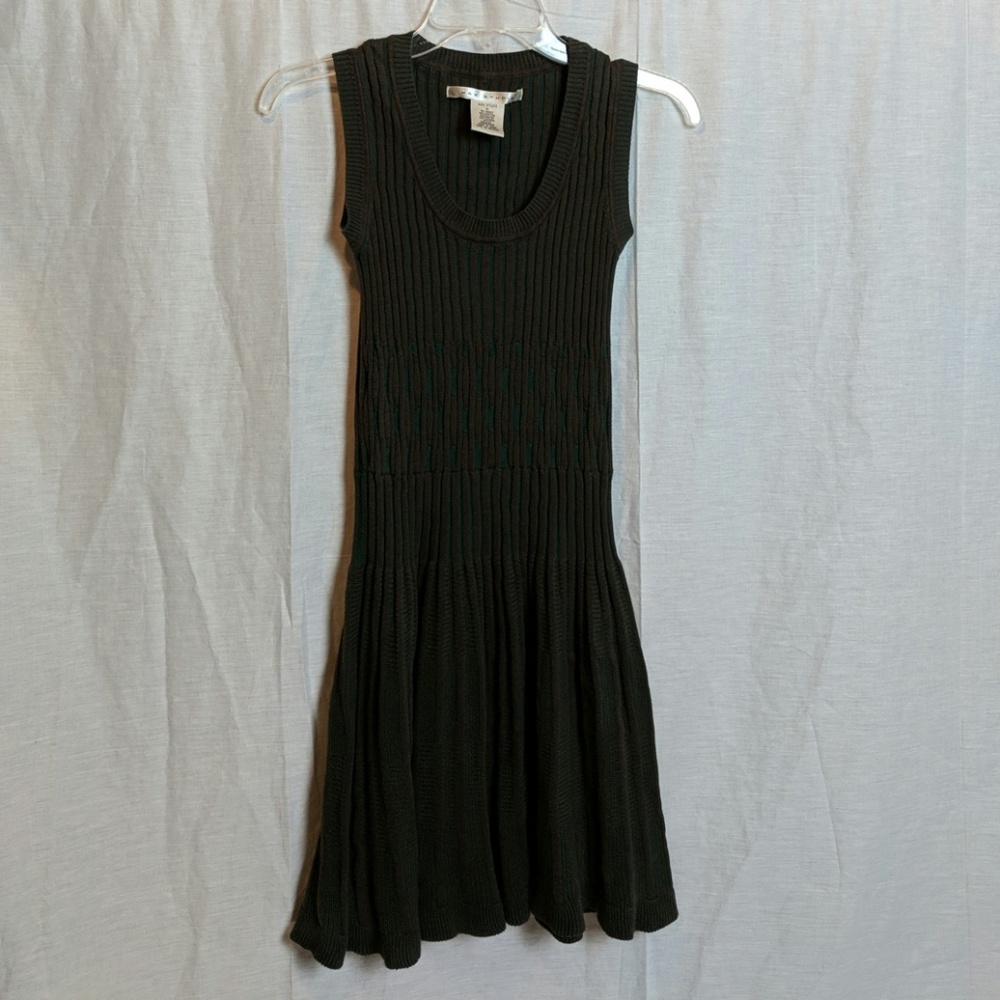Sleeveless sweater dress